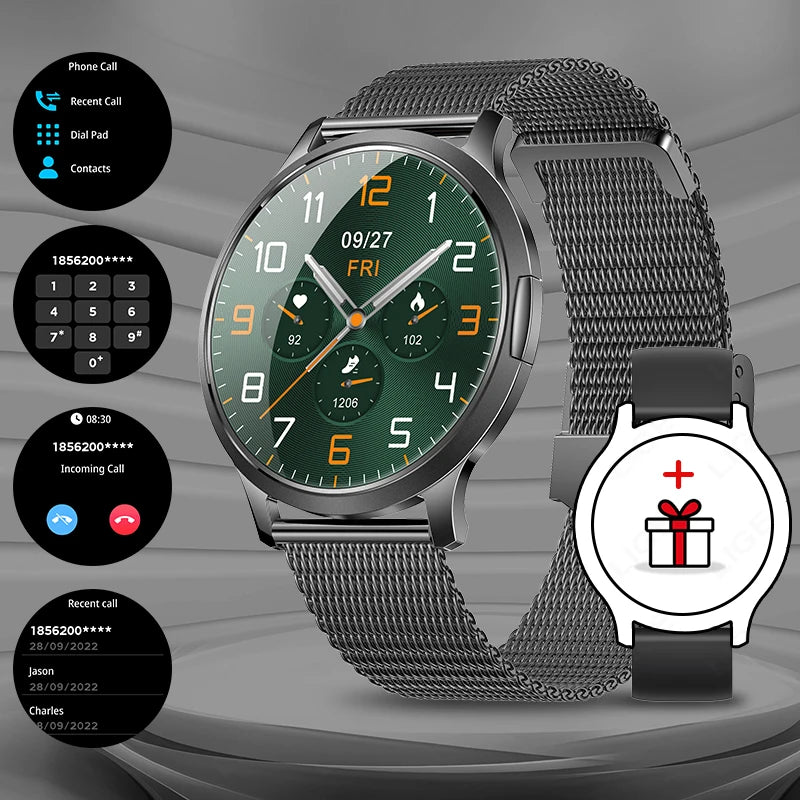 LIGE 2025 AMOLED Smart Watch