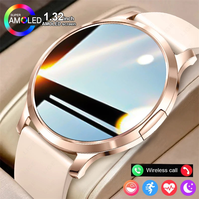 LIGE 2025 AMOLED Smart Watch